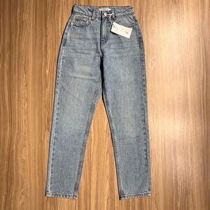 NEW 100% Cotton High-Rise Women's Denim Jeans (Size 24) - 12th Tribe